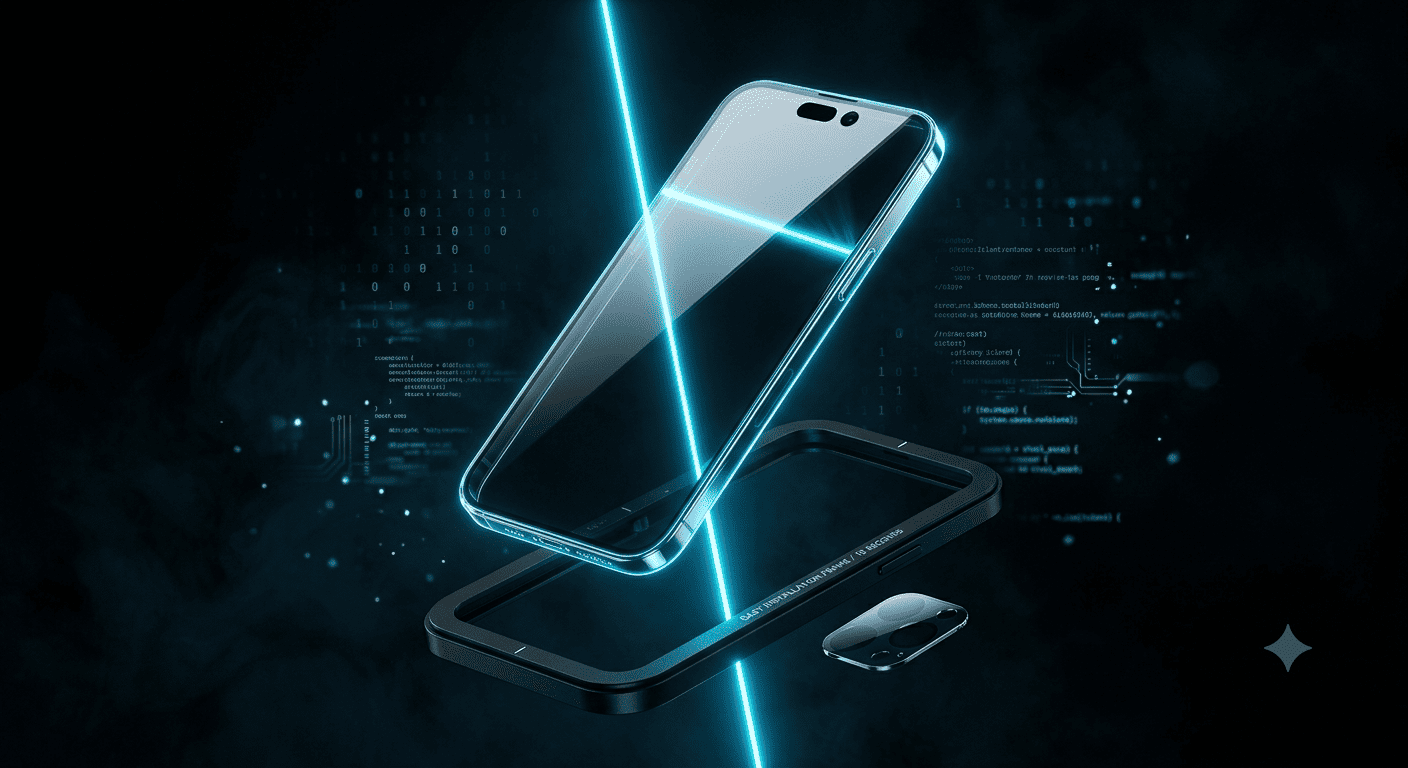 Антишпигунське скло Privacy для iPhone 14 Pro
